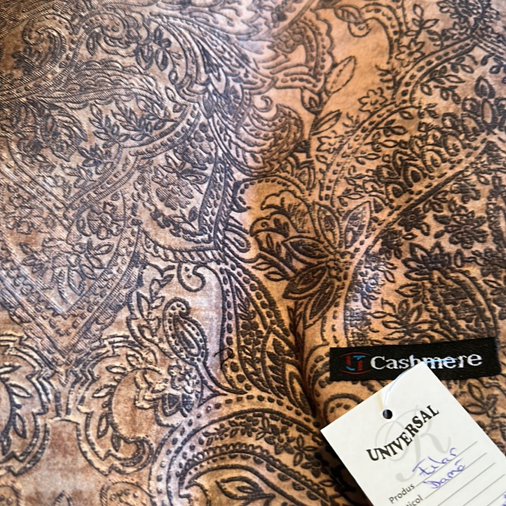 Cashmere Fringe Scarf/Wrap